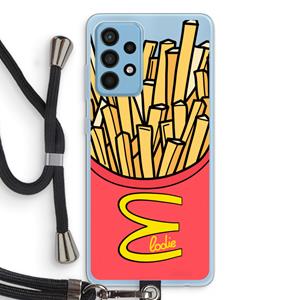 CaseCompany McElodie: Samsung Galaxy A52 Transparant Hoesje met koord