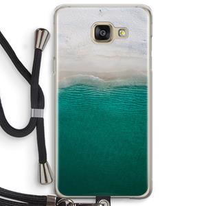 CaseCompany Stranded: Samsung Galaxy A5 (2016) Transparant Hoesje met koord