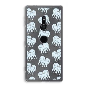 CaseCompany Octopussen: Sony Xperia XZ2 Transparant Hoesje