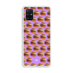 CaseCompany Giants: Galaxy A51 4G Transparant Hoesje