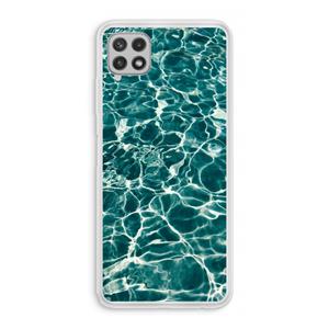 CaseCompany Weerkaatsing water: Samsung Galaxy A22 4G Transparant Hoesje