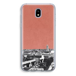 CaseCompany Marrakech Skyline : Samsung Galaxy J5 (2017) Transparant Hoesje