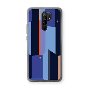 CaseCompany Gestalte 3: Xiaomi Redmi 9 Transparant Hoesje