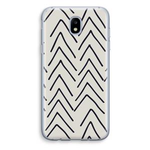 CaseCompany Marrakech Arrows: Samsung Galaxy J5 (2017) Transparant Hoesje