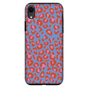 CaseCompany Leopard blue: iPhone XR Tough Case