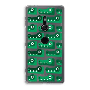 CaseCompany Crocs: Sony Xperia XZ2 Transparant Hoesje