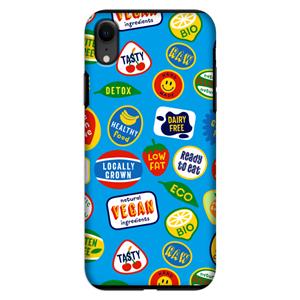 CaseCompany Fruitsticker: iPhone XR Tough Case