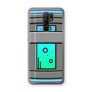CaseCompany Chug Bottle: Xiaomi Redmi 9 Transparant Hoesje
