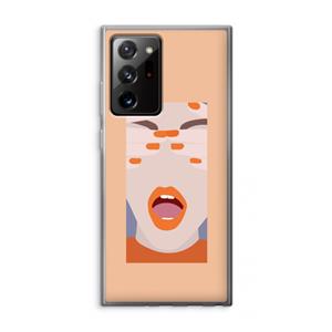CaseCompany Surprise: Samsung Galaxy Note 20 Ultra / Note 20 Ultra 5G Transparant Hoesje