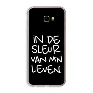 CaseCompany De Sleur: Samsung Galaxy J4 Plus Transparant Hoesje