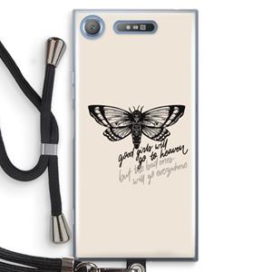 CaseCompany Good or bad: Sony Xperia XZ1 Transparant Hoesje met koord