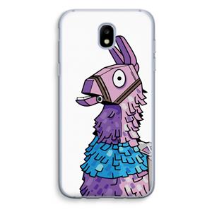 CaseCompany Lama: Samsung Galaxy J5 (2017) Transparant Hoesje