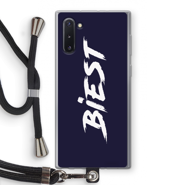 CaseCompany Biest: Samsung Galaxy Note 10 Transparant Hoesje met koord