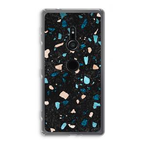CaseCompany Terrazzo N°11: Sony Xperia XZ2 Transparant Hoesje
