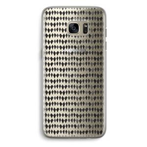CaseCompany Crazy shapes: Samsung Galaxy S7 Edge Transparant Hoesje