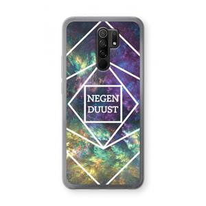 CaseCompany Negenduust ruimte: Xiaomi Redmi 9 Transparant Hoesje