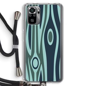 CaseCompany Bast B: Xiaomi Redmi Note 10S Transparant Hoesje met koord