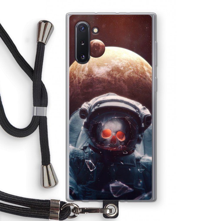 CaseCompany Voyager: Samsung Galaxy Note 10 Transparant Hoesje met koord
