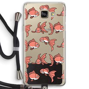 CaseCompany Blub: Samsung Galaxy A5 (2016) Transparant Hoesje met koord