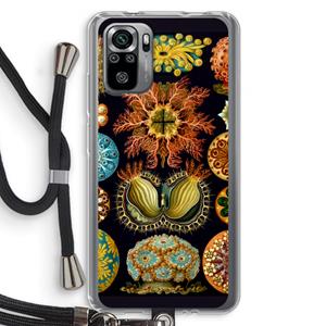 CaseCompany Haeckel Ascidiae: Xiaomi Redmi Note 10S Transparant Hoesje met koord