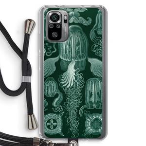 CaseCompany Haeckel Cubomedusae: Xiaomi Redmi Note 10S Transparant Hoesje met koord