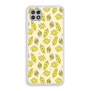 CaseCompany Herfst: Samsung Galaxy A22 4G Transparant Hoesje