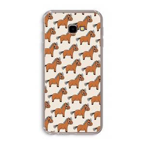 CaseCompany Pony: Samsung Galaxy J4 Plus Transparant Hoesje