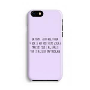 CaseCompany Regenboog: iPhone 8 Volledig Geprint Hoesje
