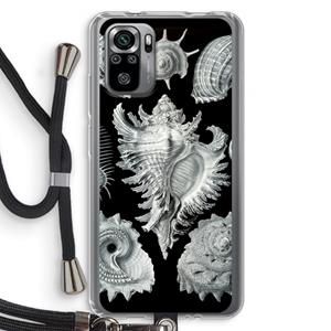 CaseCompany Haeckel Prosobranchia: Xiaomi Redmi Note 10S Transparant Hoesje met koord
