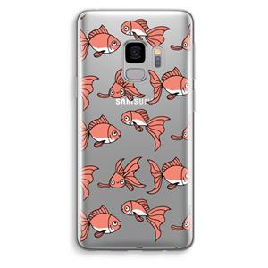 CaseCompany Blub: Samsung Galaxy S9 Transparant Hoesje