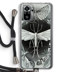 CaseCompany Haeckel Tineida: Xiaomi Redmi Note 10S Transparant Hoesje met koord