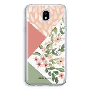 CaseCompany Sweet heaven geometrics: Samsung Galaxy J5 (2017) Transparant Hoesje