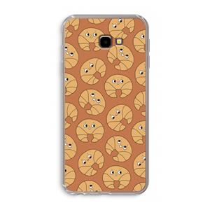 CaseCompany Croissant: Samsung Galaxy J4 Plus Transparant Hoesje