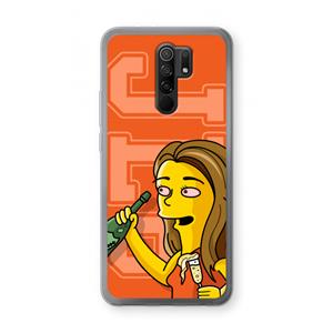 CaseCompany Jamie Lee Simpson: Xiaomi Redmi 9 Transparant Hoesje