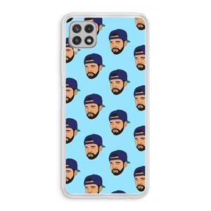 CaseCompany Drake Away: Samsung Galaxy A22 4G Transparant Hoesje