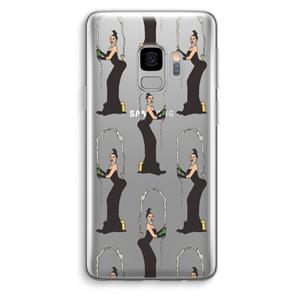 CaseCompany Pop Some Kim: Samsung Galaxy S9 Transparant Hoesje