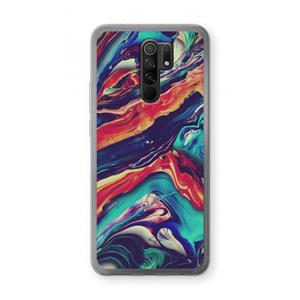 CaseCompany Chameleon Sun: Xiaomi Redmi 9 Transparant Hoesje