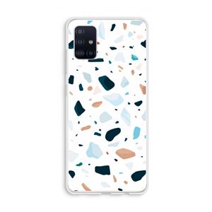 CaseCompany Terrazzo N°13: Galaxy A51 4G Transparant Hoesje