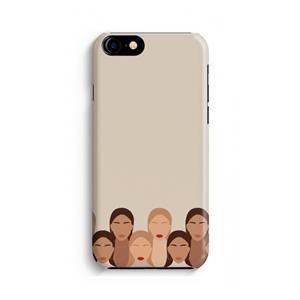 CaseCompany Girls girls girls: iPhone 8 Volledig Geprint Hoesje