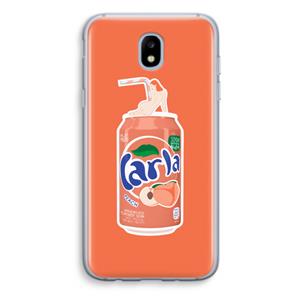 CaseCompany S(peach)less: Samsung Galaxy J5 (2017) Transparant Hoesje
