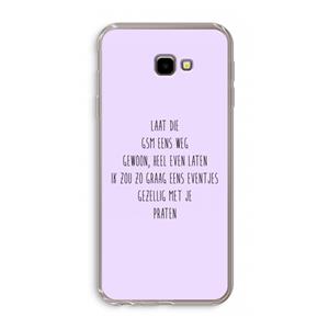 CaseCompany GSM: Samsung Galaxy J4 Plus Transparant Hoesje