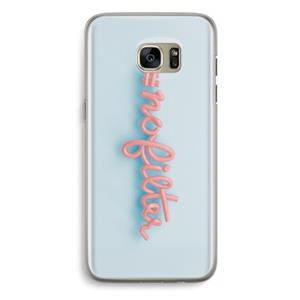 CaseCompany nofilter: Samsung Galaxy S7 Edge Transparant Hoesje