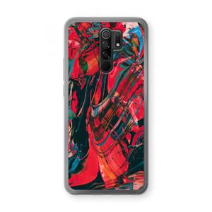 CaseCompany Endless Descent: Xiaomi Redmi 9 Transparant Hoesje