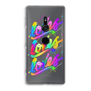 CaseCompany Loves: Sony Xperia XZ2 Transparant Hoesje