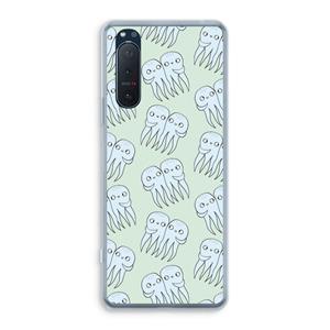 CaseCompany Octopussen: Sony Xperia 5 II Transparant Hoesje