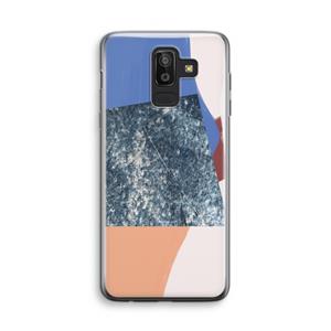 CaseCompany Billy: Samsung Galaxy J8 (2018) Transparant Hoesje