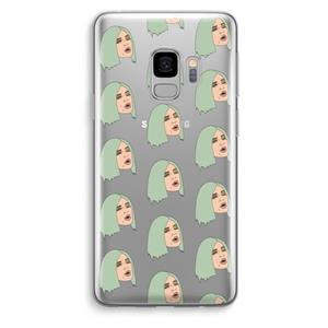 CaseCompany King Kylie: Samsung Galaxy S9 Transparant Hoesje