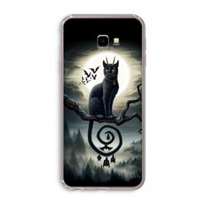 CaseCompany Moonlight Companions: Samsung Galaxy J4 Plus Transparant Hoesje