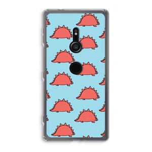 CaseCompany Dinosawrr: Sony Xperia XZ2 Transparant Hoesje