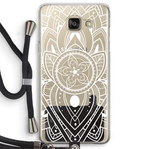 CaseCompany It's Complicated: Samsung Galaxy A5 (2016) Transparant Hoesje met koord